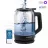 Ceainic electric POLARIS PWK 1712CGLD WI-FI IQ HOME 1,5L BLACK, 1.5 l, 2150 W, Transparent, Negru