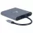 Cablu video Cablexpert 6-IN-1 TYPE-C TO VGA/HDMI/AUX/USB3.0/SDCARD READER/TYPE-C SOCKET, A-CM-COMBO6-01