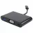 Cablu video Cablexpert 3-IN-1 TYPE-C TO VGA/USB3.0/TYPE-C SOCKETS, CABLE 0.15M