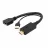 Cablu video Cablexpert DP F TO HDMI M ACTIVE 4K "A-HDMIM-DPF-01" BLACK