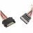 Cablu SATA Cablexpert POWER EXTENTION CABLE, 0.3 M CC-SATAMF-01
