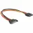 Cablu SATA Cablexpert POWER EXTENTION CABLE, 0.3 M CC-SATAMF-01