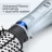 Фен-щетка BABYLISS AS774E, 1000 Вт, 2 скорости/температурных режима, 4 насадки, Ионизация, Голубой, Чёрный