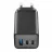 Incarcator Cellular Line 3 PORTS, 2 PD + USB, 65W, BLACK