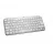 Tastatura fara fir LOGITECH MX KEYS MINI, Premium typing, Metal plate, BT/2.4Gh, US Layout, Pale Grey