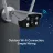 Camera IP TP-LINK VIGI C340-W, 4mm, 4MP, Outdoor Wi-Fi Full-Color Bullet Network Camera, PoE