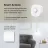 Intrerupator Smart TP-LINK WIRELESS SMART LIGHT SWITCH "TAPO S210", WHITE, 1-GANG