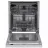 Masina de spalat vase incorporabila Whirlpool WIO 3T133 PLE, 14 seturi, 11 programe, Gri, D