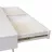 Consola DP MIA CU SERTAR, PAL melaminat, Alb, Auriu