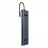 Док-станция GEMBIRD A-CM-COMBO10-01, 3xUSB 3.1, Type-C, LAN, HDMI, VGA, SD/MicroSD, 3.5mm,PD 87W