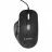 Mouse GEMBIRD MUS-6B-02, 1200-3200 DPI, 6 BUTTONS, ERGONOMIC, 1.35M, BLACK, USB