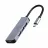 USB Hub GEMBIRD UHB-CM-U3P1U2P3-01, SILVER, USB  3.0 Hub 4-port: Type-C to 3*USB2.0, 1*USB3.1