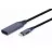 Кабель видео Cablexpert Type-C to DP socket 0.15m Cablexper, 4K at 60 Hz, A-USB3C-DPF-01