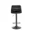 Scaun de bar AG H95 HOKER, Otel, Negru