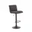 Scaun de bar AG H89 HOKER, Metal, Negru, Gri