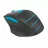 Мышь A4TECH FG30S Silent, 1000-2000 dpi, 6 buttons, Ergonomic, 1xAA, Grey/Blue