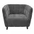 Kресло DP W310G~Velvet Dark Grey *14, Бархат, Тёмно-серый