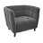 Kресло DP W310G~Velvet Dark Grey *14, Бархат, Тёмно-серый