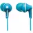 Casti cu fir PANASONIC RP-HJE125E-Z TURQUOISE, W/O MIC, 1 X MINI-JACK 3.5MM