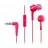 Casti cu fir PANASONIC RP-TCM115GCP PINK, MIC, 4PIN 1*MINI-JACK 3.5MM