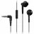 Casti cu fir PANASONIC RP-TCM55GC-K BLACK, MIC, 4PIN 1*MINI-JACK 3.5MM