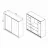 Dulap cu usi glisante Ambianta HAPPY 1.8 M, Grafit, 200 x 180 x 58.3
