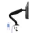 Suport pentru monitor AOC Arm for 1 monitors 13"-31.5" AS110DX with integrated USB Hub, Black