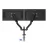 Suport pentru monitor AOC Arm for 2 monitors 13"-31.5" - AOC AD110DX with integrated USB Hub, Black, USB Hub: USB-C + USB3.0, Desk Clamp/Grommet, Aluminum structure, Gas spring, Height adjustment, Max.Load: 2-9kg, Tilt: '-90°~+85°, Swivel:180°, Rotation: 360°, Hidden cable m