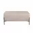 Bancheta DP OTTOMAN DOUBLE, Placaj, Spuma poliuretanica, Bej