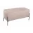 Bancheta DP OTTOMAN DOUBLE, Placaj, Spuma poliuretanica, Bej