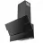 Hota Ciarko MINI GLASS (BLACK 60), 250 m³/h, 1 motor, 60 cm, Negru