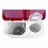 Masina de spalat rufe semiautomata NOBELTEK NSWM 5.3R, 5/3 kg, 1350 RPM, Alb, Rosu