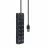 USB Hub GEMBIRD UHB-U3P7P-01, Black, USB 3.0 Hub 7-port, Cable 24 cm