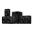 Boxa SVEN AUDIO SYSTEM 5.1 "HT-202" 100W / 20W+5*16W, BLUETOOTH, USB, SD, FM, DISPLAY, RC, BLACK