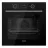 Встраиваемая  электрическая духовка WOLSER WL- F 77 D BLACK, 78 л, 7 режимов, Таймер, Черный