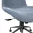 Fotoliu de birou DP 2140W-F~Blue Grey Velvet