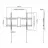 Настенное крепление GEMBIRD TV-Wall Mount for 37-80"- Gembird "WM-80F-01", Fixed, max. 70 kg, Distance TV to Wall: 29 mm, max. VESA 600 x 400, Black
