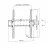 Suport perete GEMBIRD TV-WALL MOUNT FOR 32-55"-  "WM-55T-02", TILT, MAX. 40 KG, DISTANCE TV TO WALL: 53 MM, MAX. VESA 400 X 400, BLACK