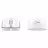 Gaming Mouse HyperX PULSEFIRE HASTE 2, 26K DPI, 6 BUTTONS, 50G, 650IPS, 72G, RGB, WHITE, USB