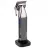 Trimer BABYLISS E996E, 5 setari de lungime, 1.5-25 mm, Gri