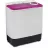 Masina de spalat rufe semiautomata ARTEL TE 60 VIOLET, 6 kg, 3 programe, Violet, Alb, B