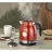 Ceainic electric Zilan ZLN7033 RETRO 1.7L, 1.7 l, 2200 W, Inox, Plastic, Rosu