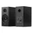 Boxa EDIFIER R1080BT Black, 2.0/ 24W (2x12W) RMS, 4" Mid-range and bass drivers + 0.75" treble drivers, built-in DSP chip, Bluetooth V5.1, line In and AUX Inputs, classic wooden enclosure, top-mounted buttons