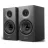 Boxa EDIFIER R1080BT Black, 2.0/ 24W (2x12W) RMS, 4" Mid-range and bass drivers + 0.75" treble drivers, built-in DSP chip, Bluetooth V5.1, line In and AUX Inputs, classic wooden enclosure, top-mounted buttons