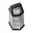 Razatoare RESTO 6 SIDES 95413, 10.5 x 20 x 12.8 cm, Inox, Negru