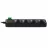 Prelungitor cu protectie SVEN SF-08E-16, BLACK, 8 Sockets, 3.0m, flame-retardant material