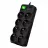 Prelungitor cu protectie SVEN SF-08E-16, BLACK, 8 Sockets, 3.0m, flame-retardant material