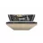 Masina de spalat vase incorporabila Whirlpool W8I HP42L, 14 seturi, 10 programe, Bej, C