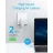 Зарядное устройство Anker PowerPort III Pod 65W, USB-C, PowerIQ 3.0, PPS, 3 travel plugs included (US/UK/EU), white