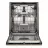 Masina de spalat vase incorporabila Whirlpool W7I HT58 T, 15 seturi, 8 programe, Alb, B